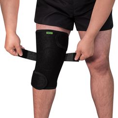 Joelheira Ajustável com Hastes e Cintas de Compressão Flex